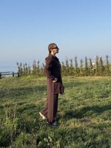 A.akay İpek Kupra takım kahve