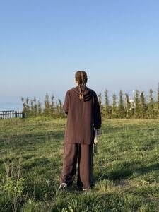 A.akay İpek Kupra takım kahve