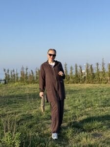 A.akay İpek Kupra takım kahve