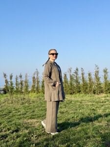 A.akay İpek Kupra takım Mint