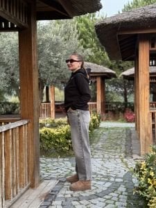 Gri bony BDG orjinal kot pantolon