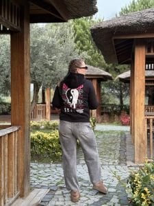 Gri bony BDG orjinal kot pantolon