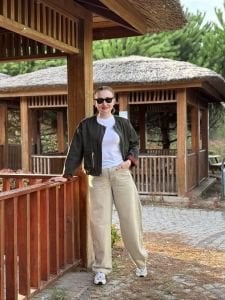 Orjinal BDG kot pantolon CAMEL