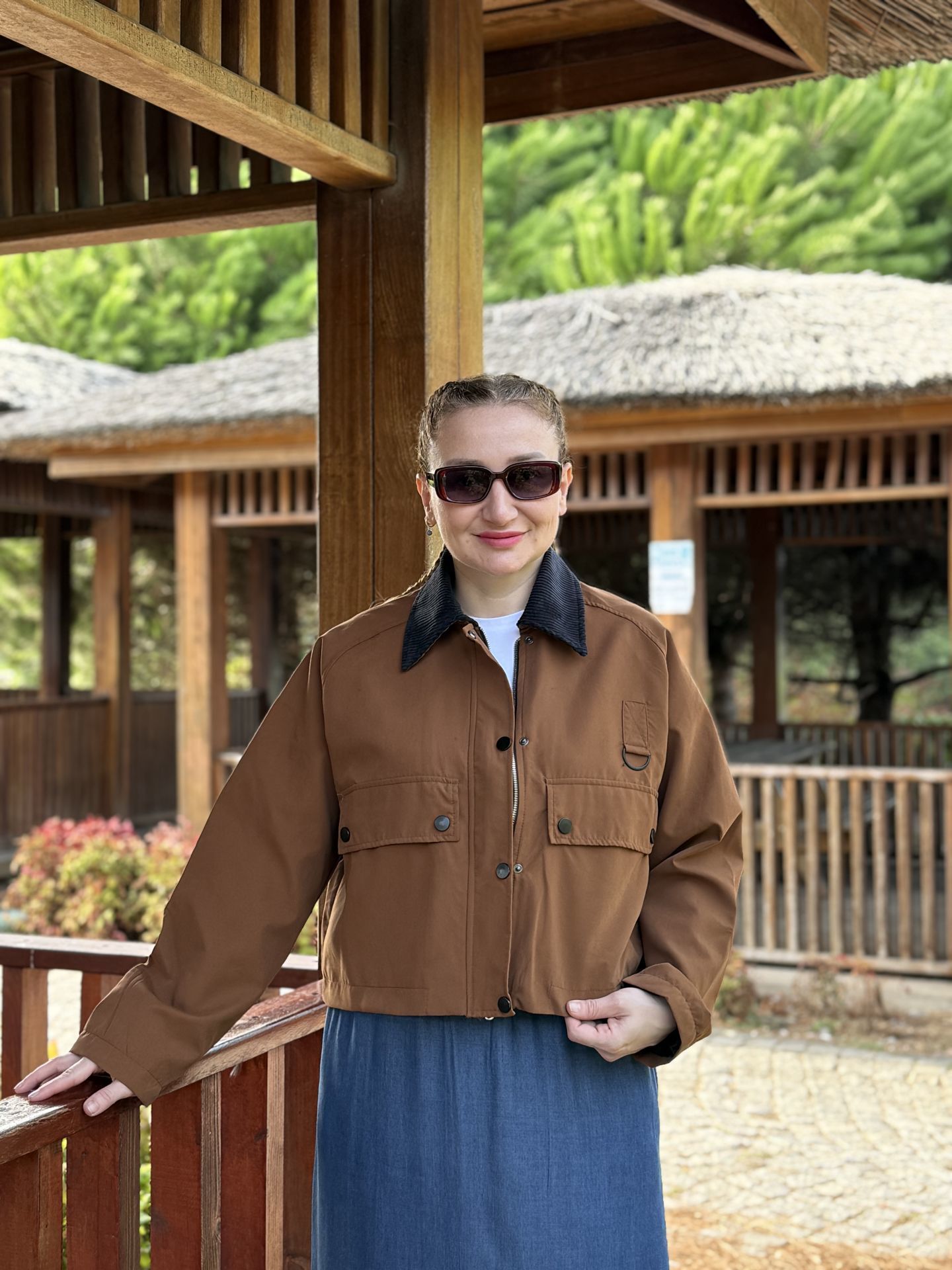 Z.R Orijinal taba Yakalı Ceket