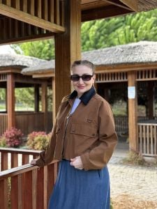 Z.R Orijinal taba Yakalı Ceket