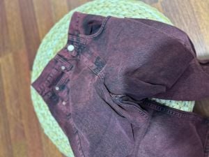 Orjinal BDG kot pantolon Bordo