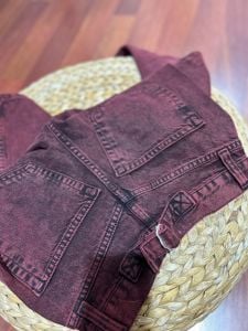Orjinal BDG kot pantolon Bordo