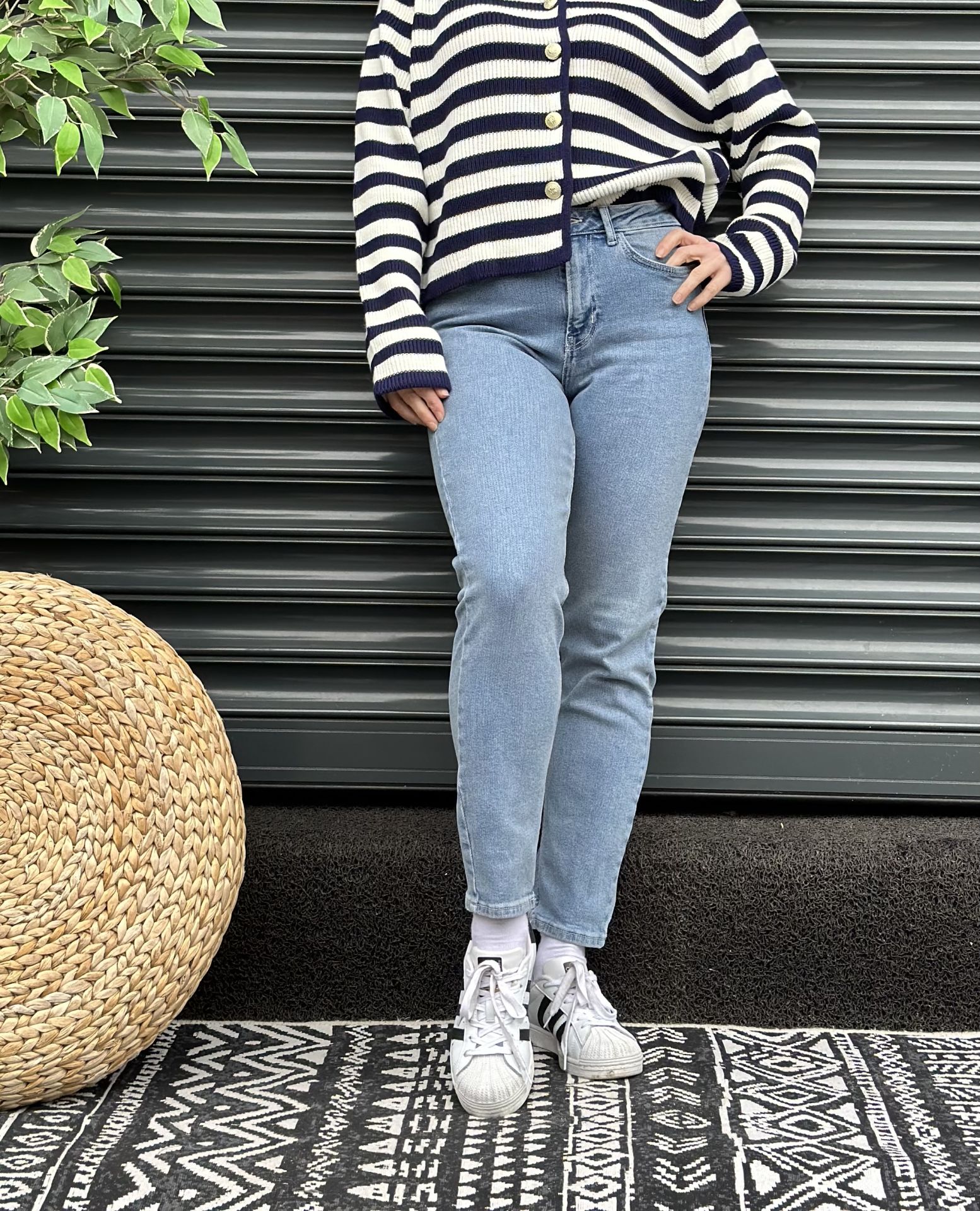 Orjinal marka LİKRALI Kot pantolon mavi