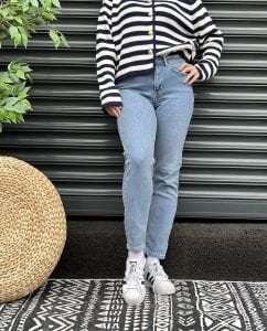 Orjinal marka LİKRALI Kot pantolon mavi