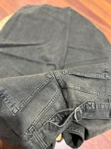 Orjinal BDG kot pantolon taşlanmış Kahve