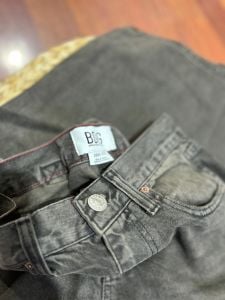 Orjinal BDG kot pantolon taşlanmış Kahve
