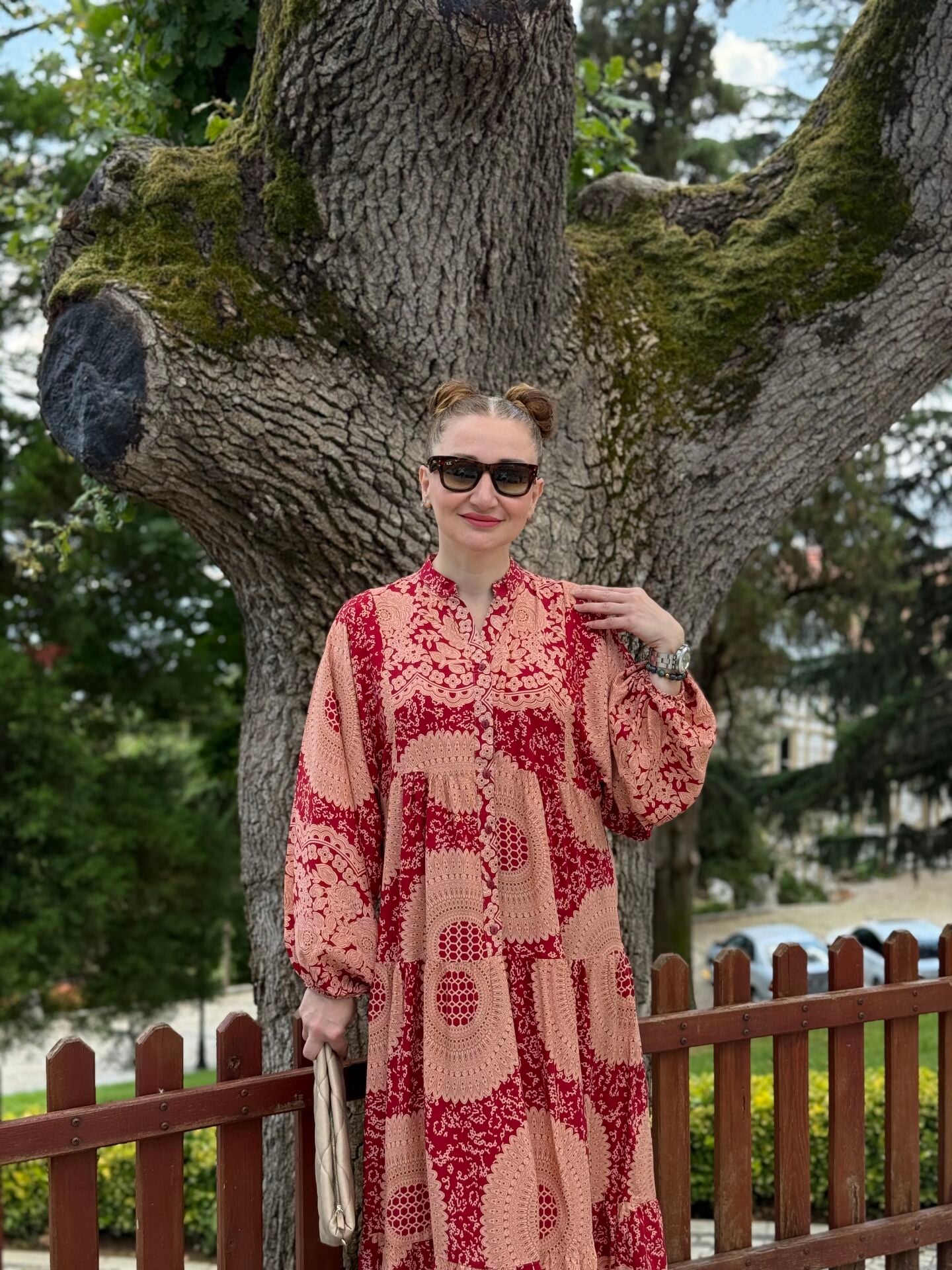 Elis katleya viskon elbise