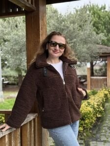 Yumoş polar mont Kahve