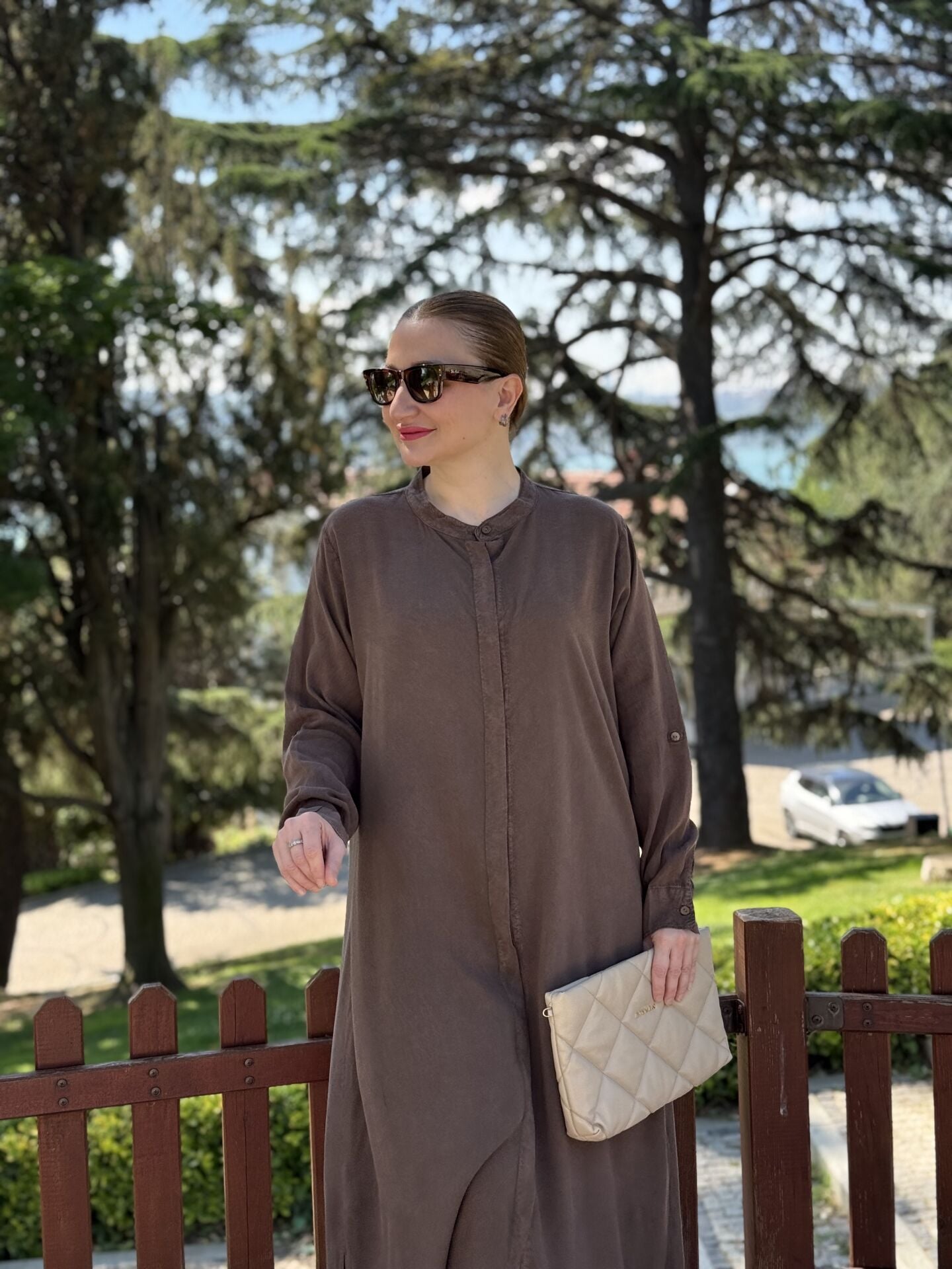 A.akay Premium serisi Tensel takım 6117 Kahve