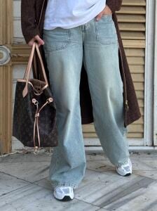 Orjinal Free people Kot pantolon Mavi