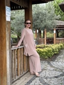 Yanları cepli sandy takım 5015 taş