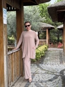 Yanları cepli sandy takım 5015 taş