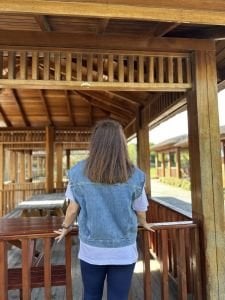 Orjinal marka kol püskül Mavi Kot Yelek