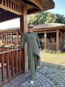 A.akay çapraz Tasarım aerobin Takım haki