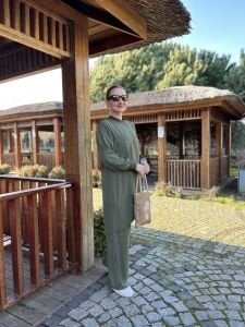 A.akay çapraz Tasarım aerobin Takım haki