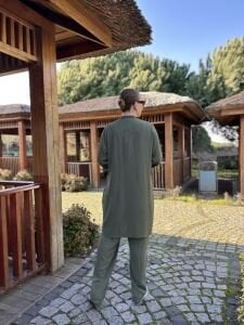 A.akay çapraz Tasarım aerobin Takım haki