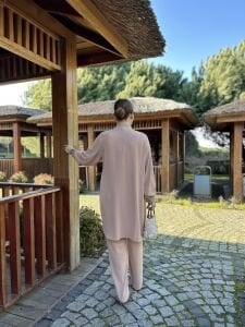 A.akay çapraz Tasarım aerobin Takım krem