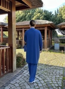 A.akay çapraz Tasarım aerobin Takım Mavi