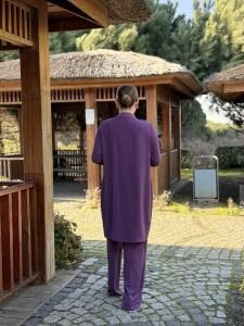 A.akay çapraz Tasarım aerobin Takım Mor