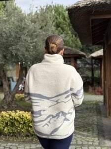 Kayakçı kız winter polar