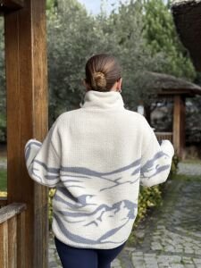 Kayakçı kız winter polar