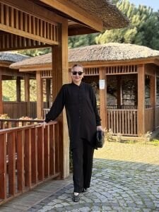 A.akay çapraz Tasarım aerobin Takım Siyah