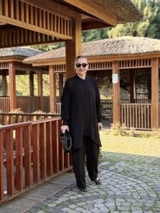 A.akay çapraz Tasarım aerobin Takım Siyah