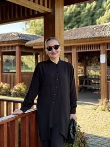 A.akay çapraz Tasarım aerobin Takım Siyah