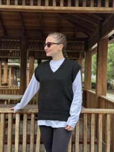 Yumoş SÜVETER siyah