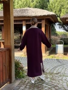 Milona Oysho elbise mor-taş