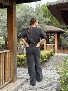 Orjinal Mng kot pantolon Antrasit