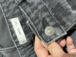 Orjinal Mng kot pantolon Antrasit