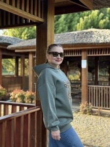 Kapüşonlu kurdela sweat Çağla