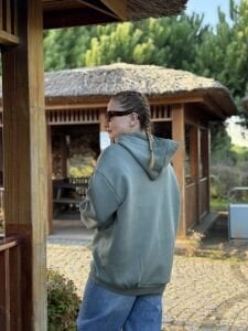 Kapüşonlu kurdela sweat Çağla