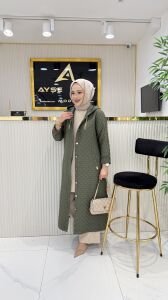 A.Akay 3002 Kapitone Kap-Trenç Yeşil
