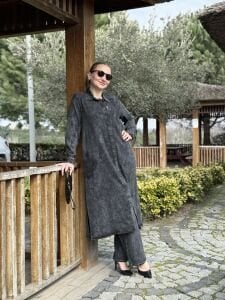 A.akay Nakışlı Takım(6021) Siyah
